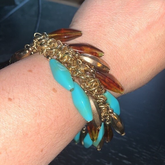 Boho dangle Bracelet - Picture 2 of 3